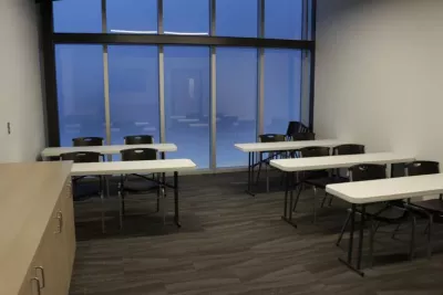 Small Meeting room with tables